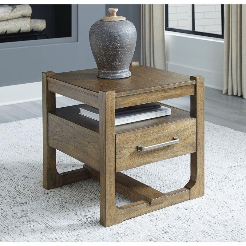 Signature Design by Ashley Casual Cabalynn End Table, Light Brown