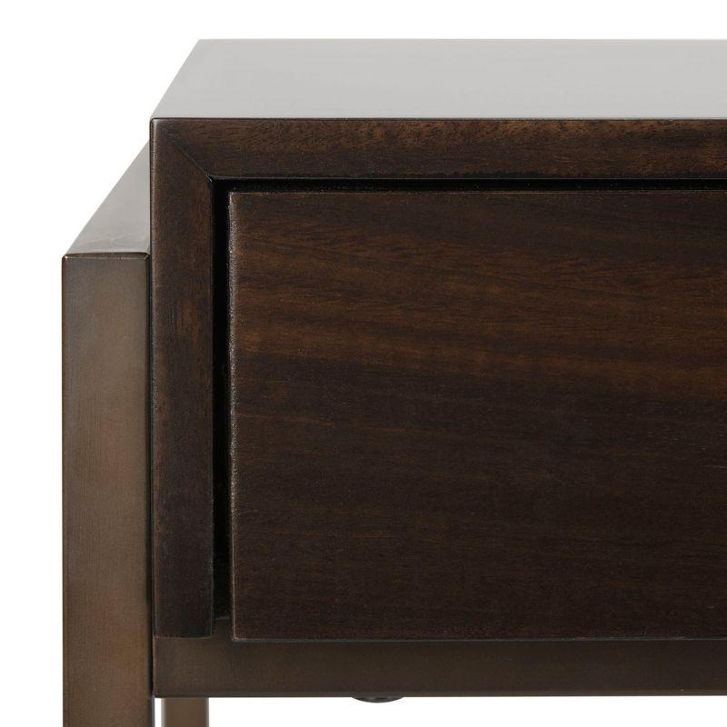 Genevieve Writing Desk - Brown - Safavieh