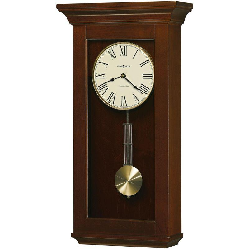 Howard Miller Continental Wall Clock 625468 Cherry Bordeaux