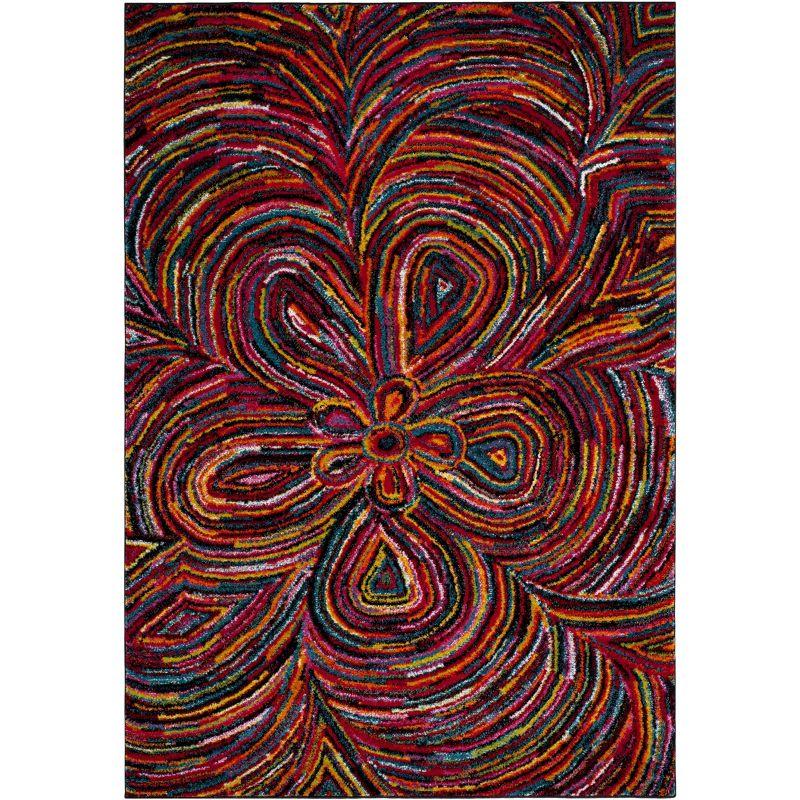 Aruba ARB503 Power Loomed Indoor Accent Rug - Multi - 4'x6' - Safavieh