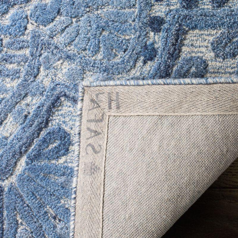 Marquee MRQ110 Hand Tufted Area Rug - Blue/Ivory - 4'x6' - Safavieh.