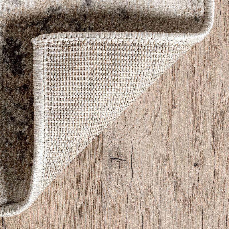Nuloom Freja Floral & Paisley 2x10 Runner Indoor Area Rug for Living Room Bedroom Dining Room Entryway Hallway Kitchen, Beige/Ivory