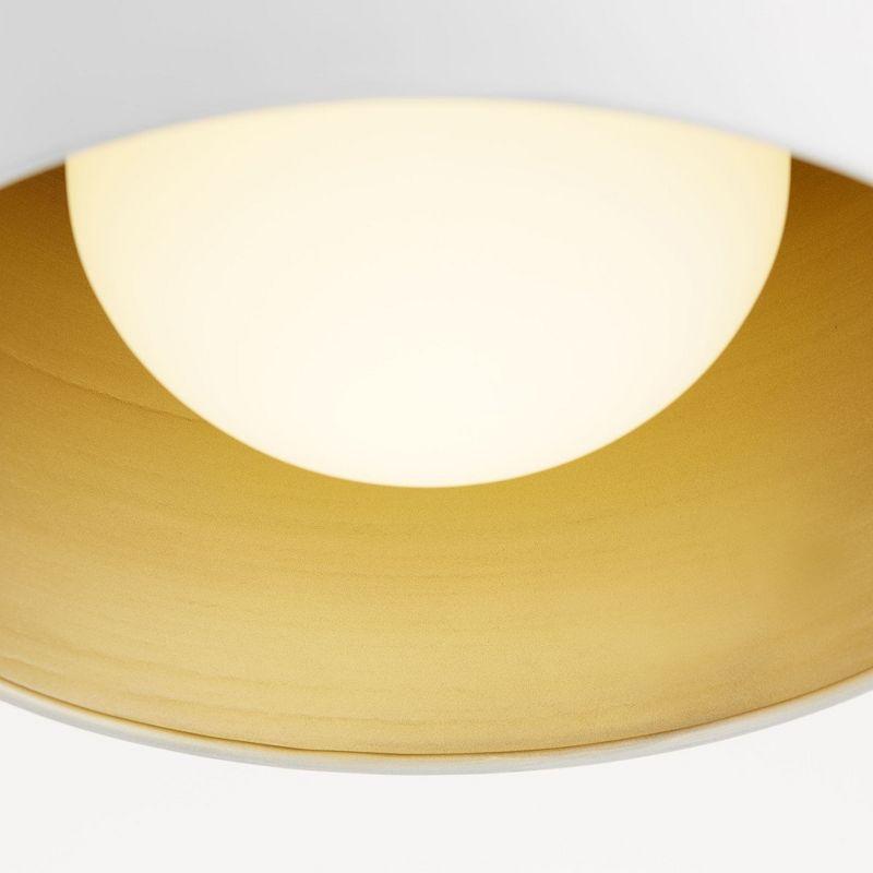 Quorum Lighting Trapeze 1 - Light Flush Mount in  Studio White