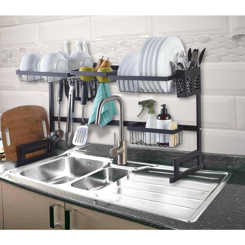 Lexi Home X-Large Over the Sink Dish Rack Drainer