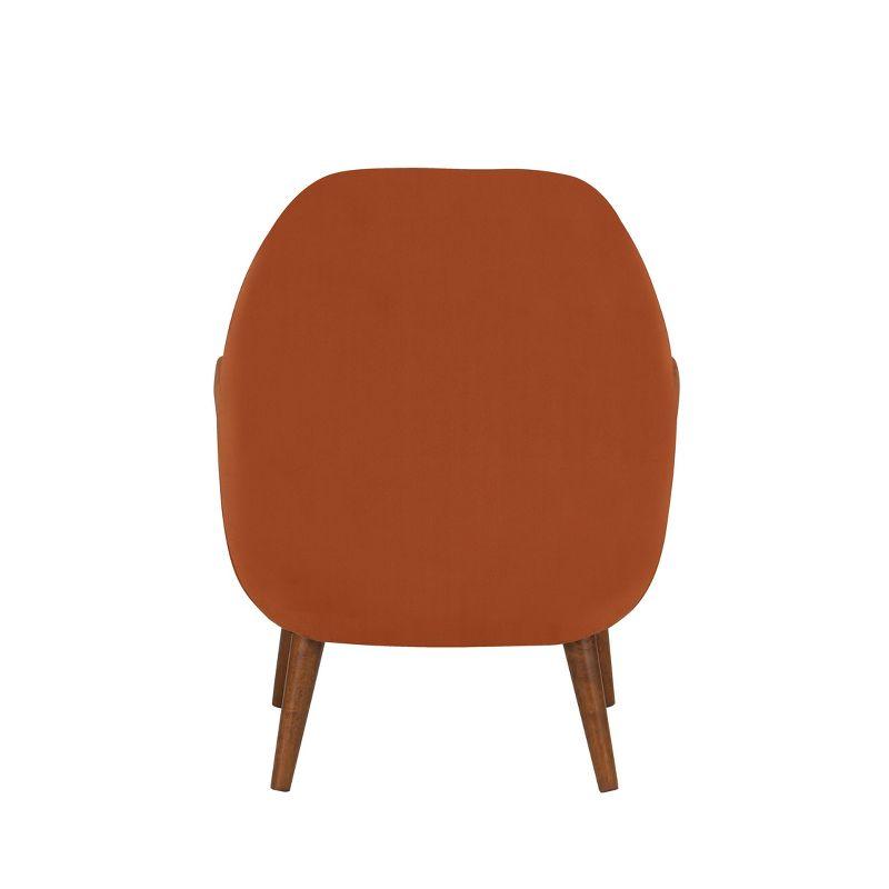 Comfort Pointe Accera Mid - Century Velvet Arm Chair