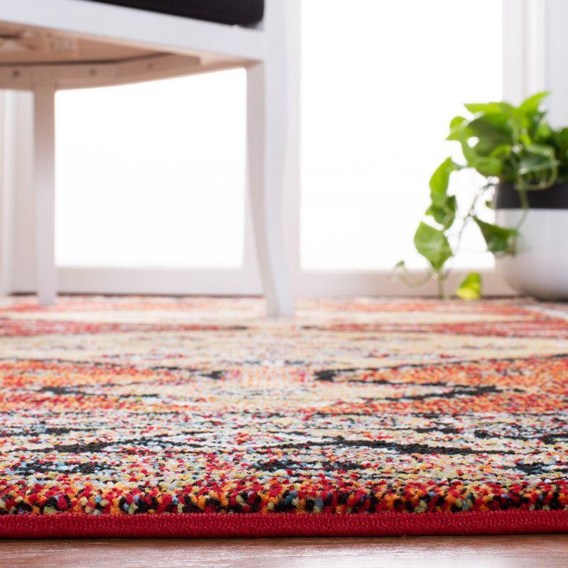 Vintage Hamadan VTH252 Power Loomed Area Rug - Rust/Gold - 5'3"x7'6" - Safavieh.