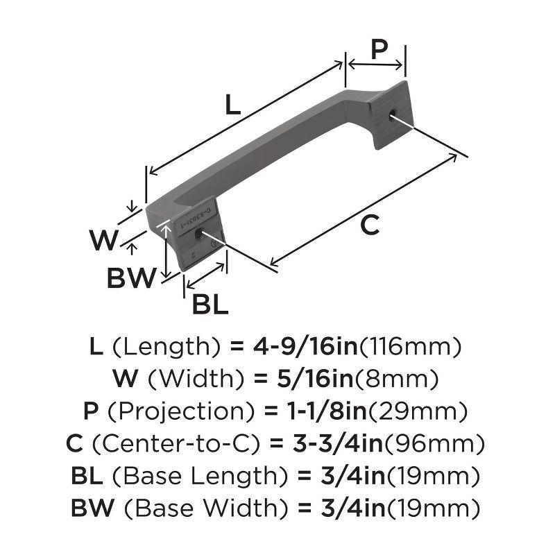 Mulholland 3 3/4" Center to Center Bar Pull