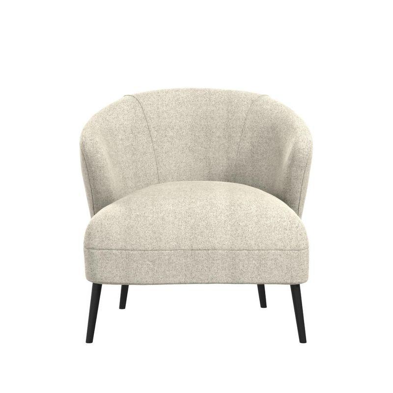 DHP Alice Upholstered Accent Chair, Tan Looped Yarn