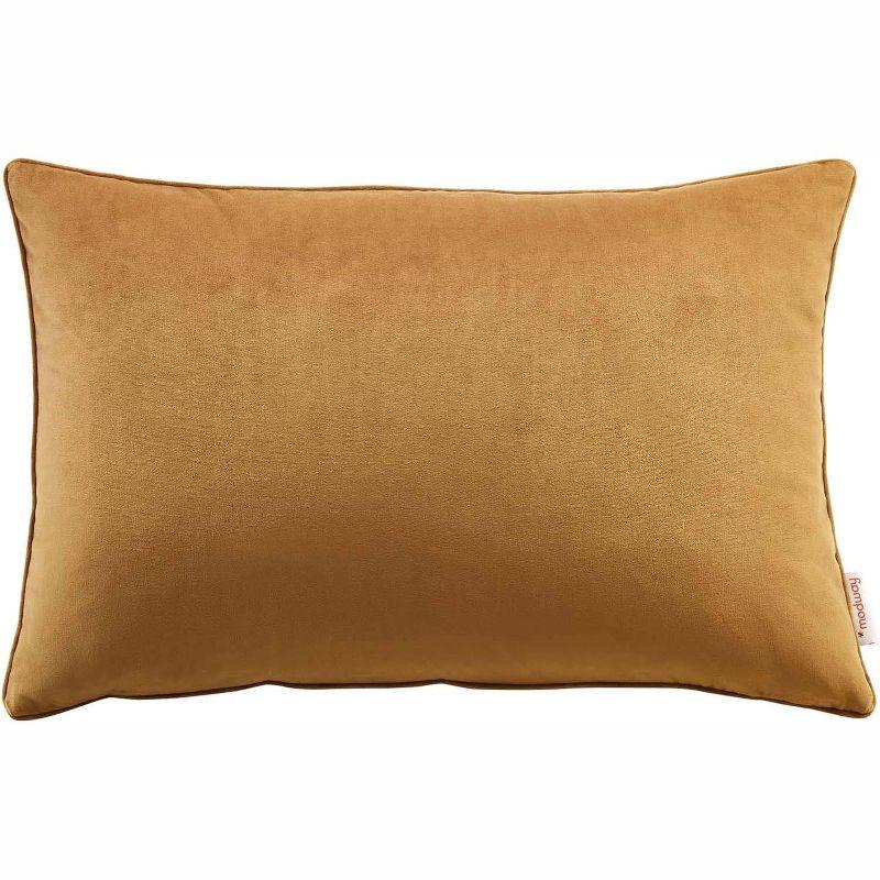 Modway Enhance Lumbar Performance Velvet Throw Pillow by Modway