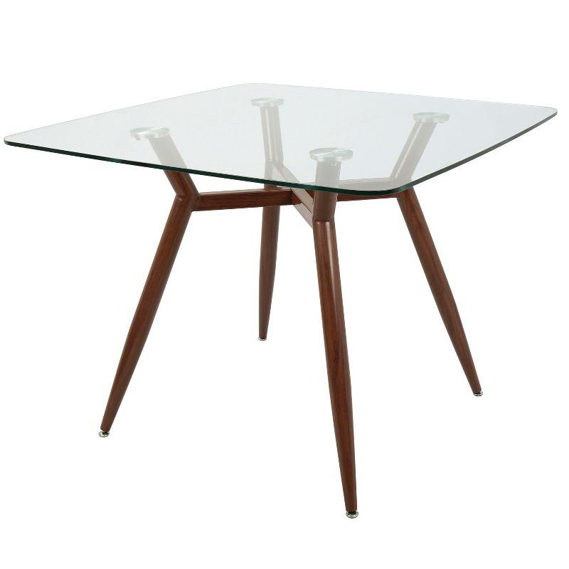 Clara Mid Century Modern Square Dining Table - LumiSource