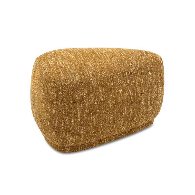 Jennifer Taylor Home Pebble 26" Rounded Triangle Cocktail Ottoman