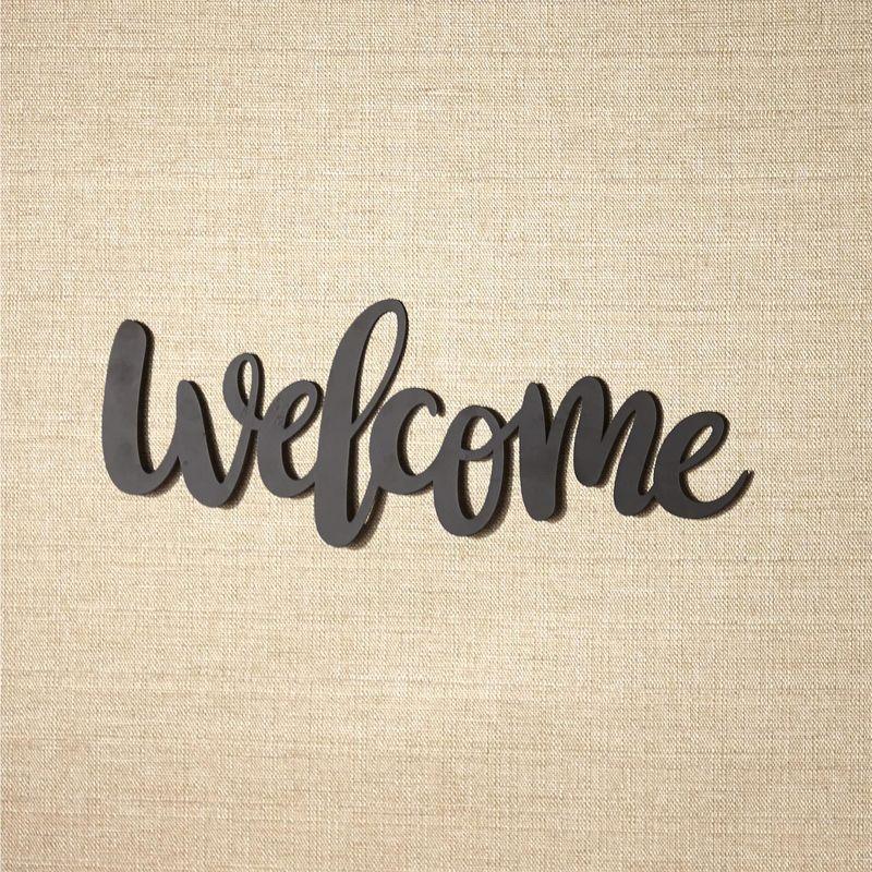 The Lakeside Collection Metal Wall Words - Welcome