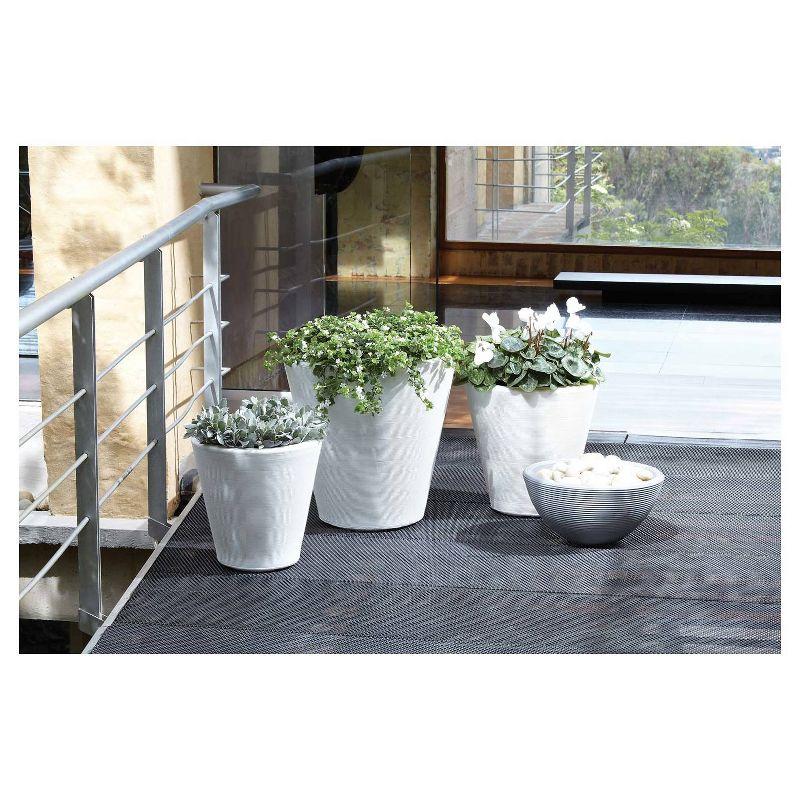 Madison Indoor/Outdoor Modern Round Planter