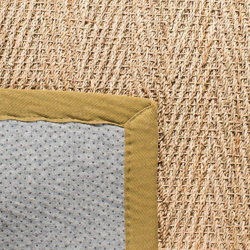Natural Fiber NF115 Power Loomed Indoor Area Rug - Natural/Olive - 5'x8' - Safavieh