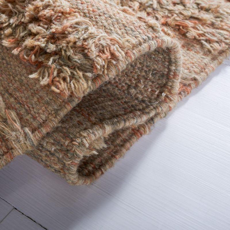 Laurel Foundry Modern Farmhouse® Hartzler Handmade Flatweave Beige/Orange Area Rug