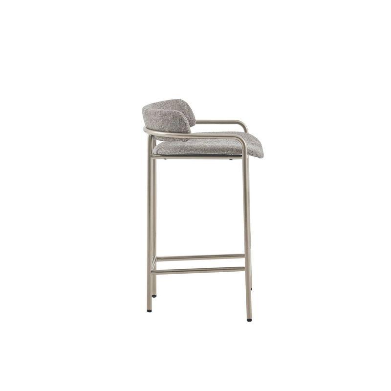 Eros Counter Height Barstool Brown