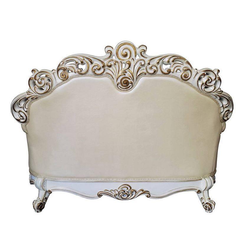 A&J Homes Studio Vendome 69.6'' Faux Leather Loveseat