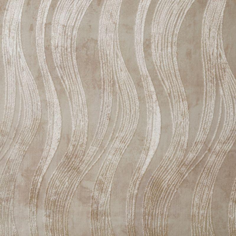 Madison Park Victorio Printed Jacquard Grommet Top Total Blackout Curtain Panel