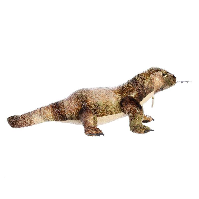 Aurora Large Komodo Dragon Miyoni Adorable Stuffed Animal Brown 20.5"