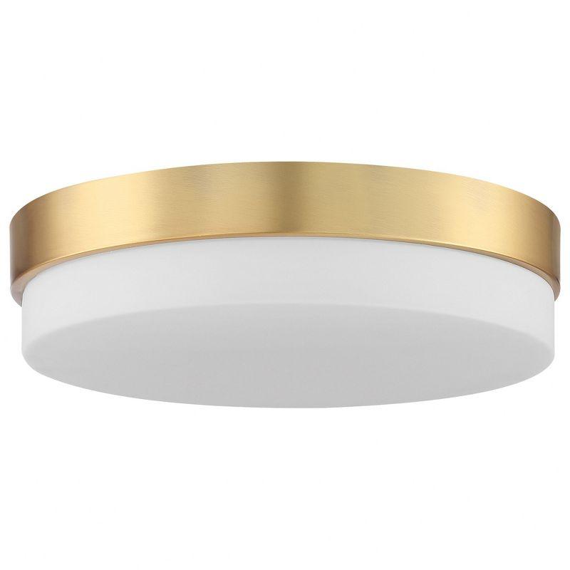 Access Lighting Roma 1 - Light Flush Mount in  Antique Brushed Brass