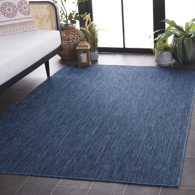 Beach House BHS274 Machine Made Loomed Area Rug - Blue - 5'-3" X 7'-6" - Safavieh