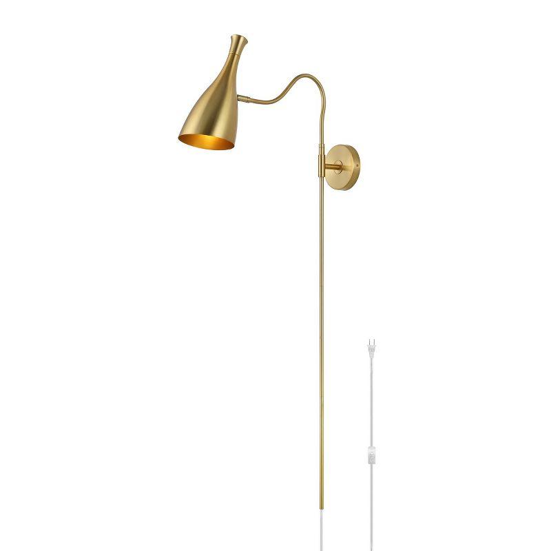 Hellene 18 Inch Iron Wall Sconce - Brass - Safavieh