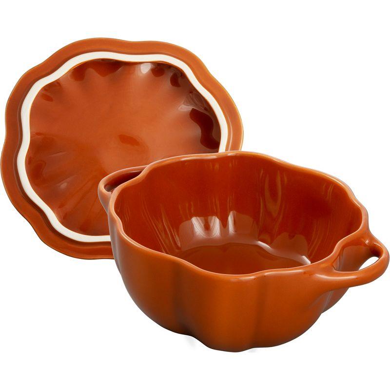 Staub Ceramic Pumpkin Cocotte