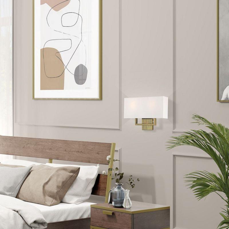 Livex Lighting Pierson 2 - Light Wall Light in  Antique Brass