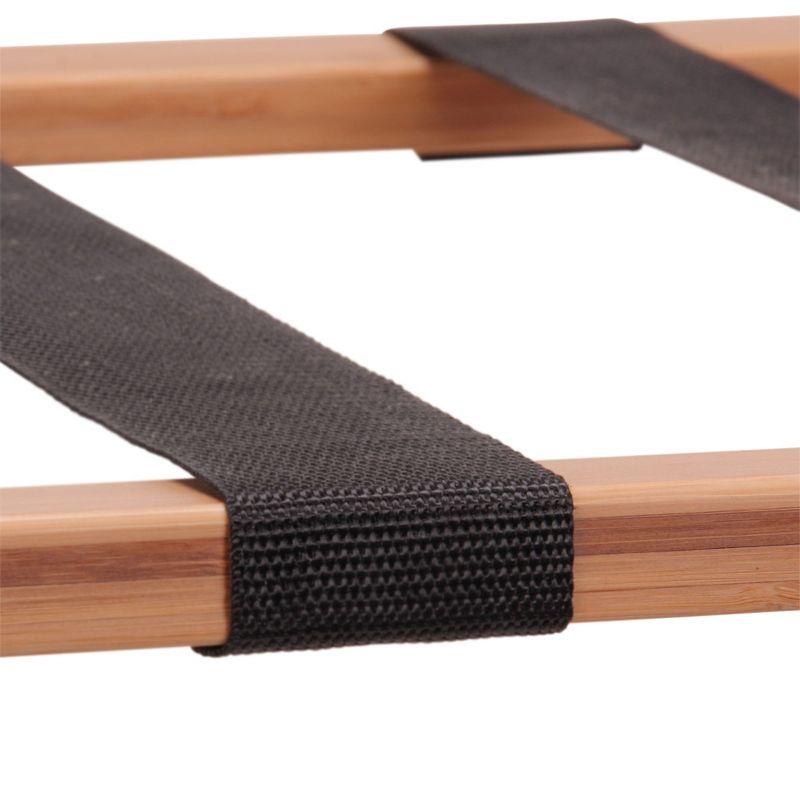 Folding Bamboo Luggage Rack