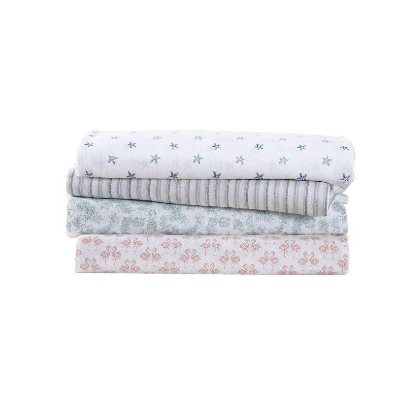 King Printed Pattern Sheet Set Hibiscus Bloom - Tommy Bahama