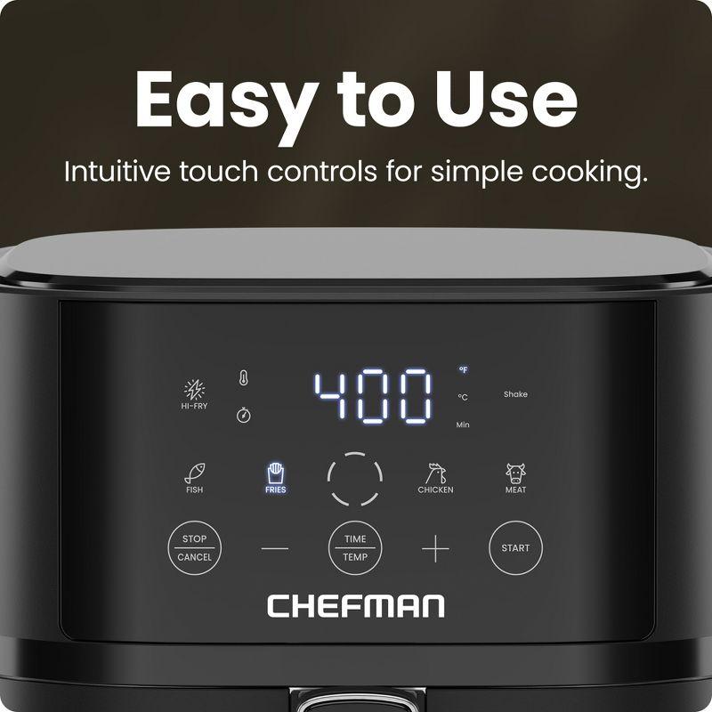 Chefman 4 Liter Air Fryer Black
