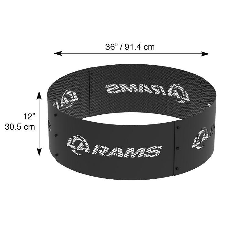 Blue Sky Outdoor Living Round Steel Wood Burning Fire Pit