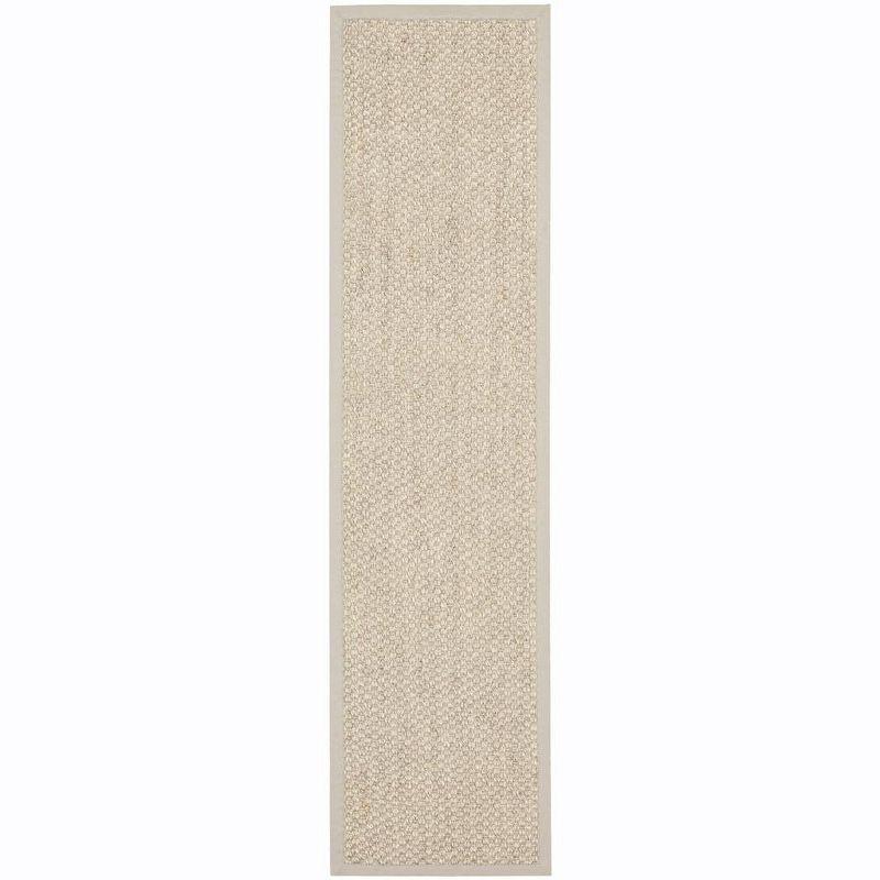 Natural Fiber NF525 Power Loomed Indoor Runner Rug - Marble - 2'6"x10' - Safavieh.