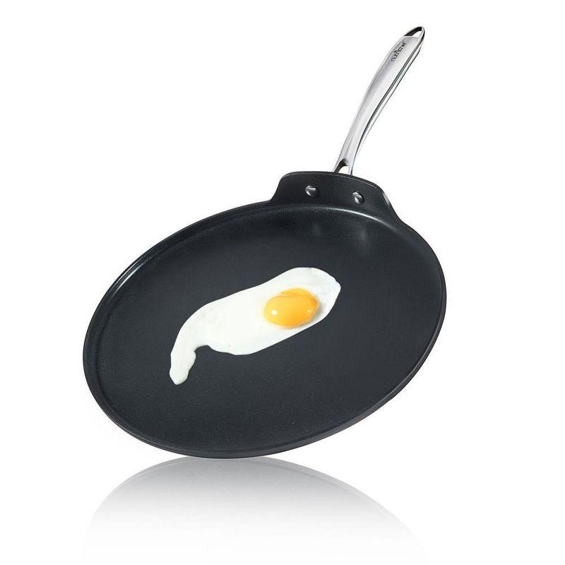 NutriChef Nutrichef Aluminum Non-Stick Skillet with Lid