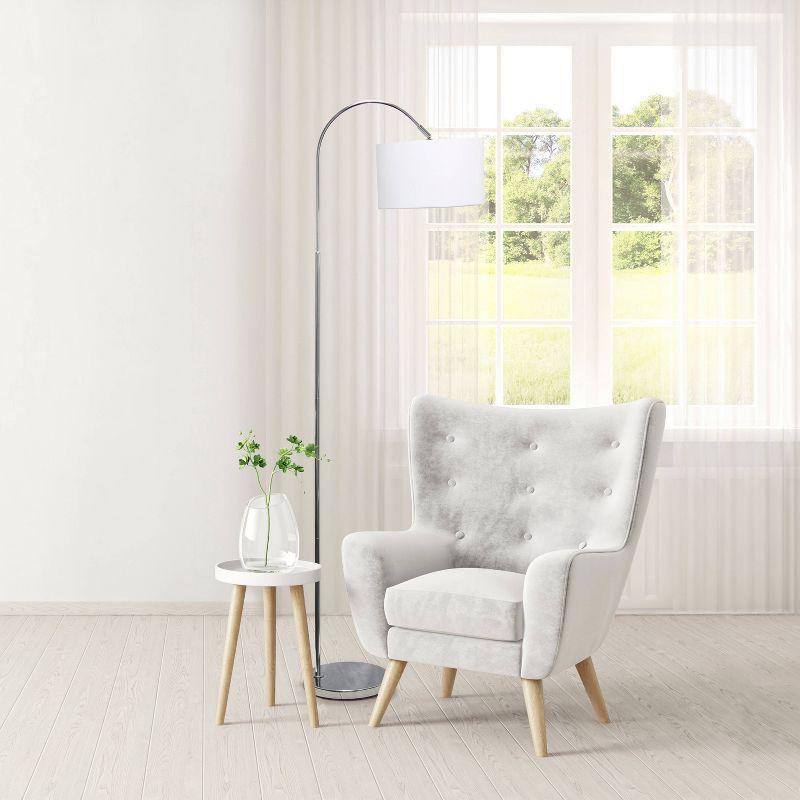 Arched Floor Lamp with Shade - Simple Designs