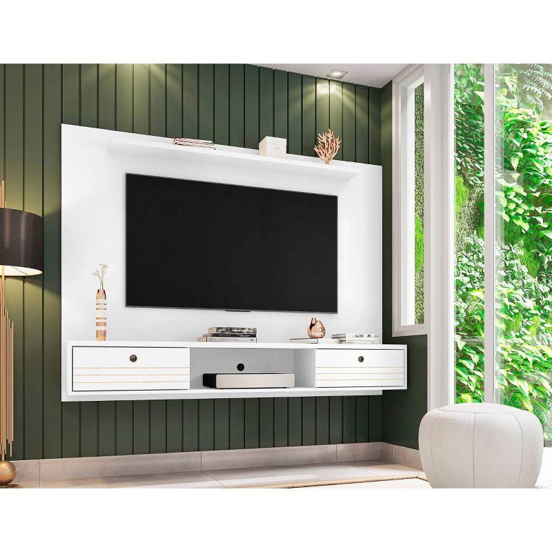 65" Liberty Floating Entertainment Center - Manhattan Comfort