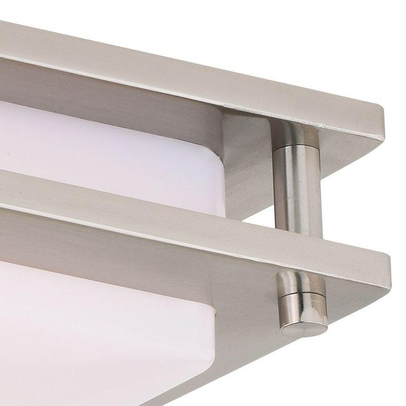 Vaxcel Horizon 1 - Light Flush Mount in  Satin Nickel