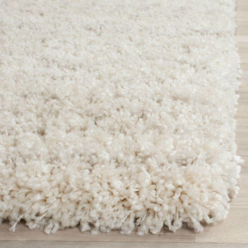 Arizona Shag ASG741 Power Loomed Indoor Area Rug - Ivory/Beige - 11'x15' - Safavieh