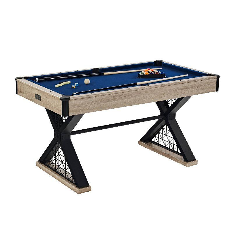 Brooks Compact 5' Industrial Billiard Table with Accessories