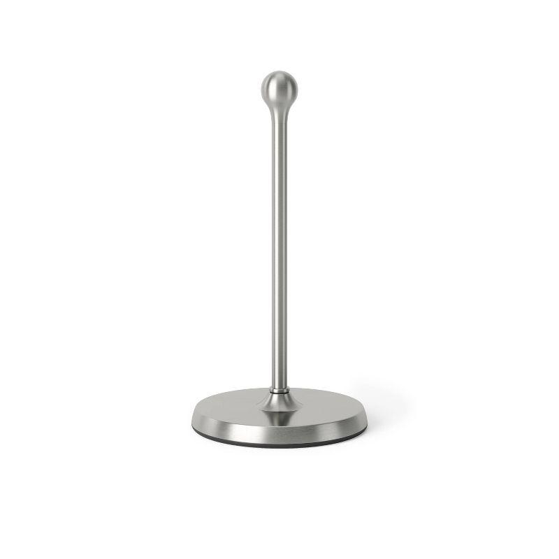 Nickel Teardrop Stainless Steel Paper Towel Holder