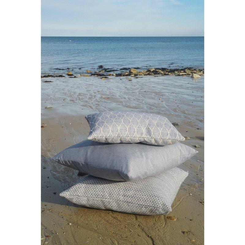 Coastal Breeze Indigo Indoor Outdoor Pillow