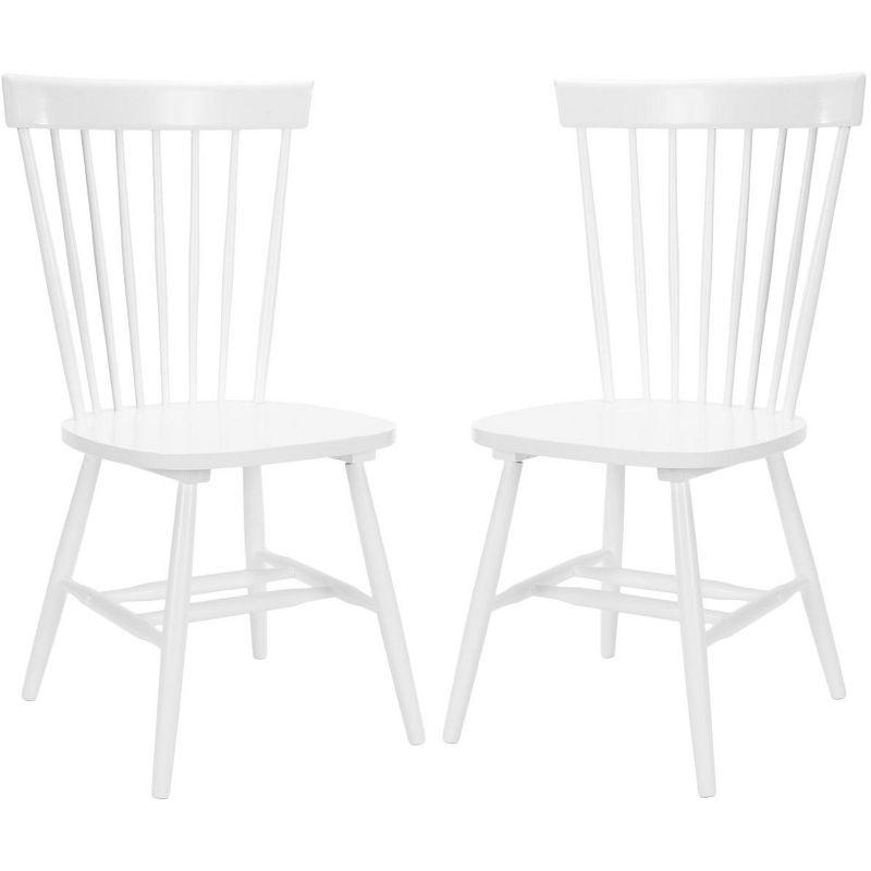 Parker 17"H Spindle Dining Chair (Set of 2)  - Safavieh