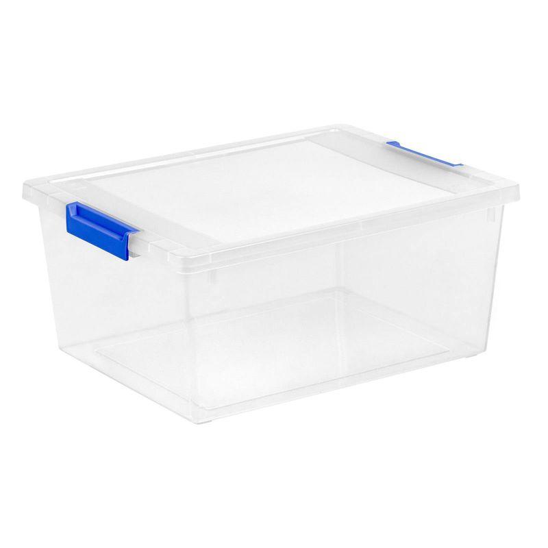IRIS USA, Inc. IRIS USA, Inc. Plastic Storage Tub & Tote (Set of 4)