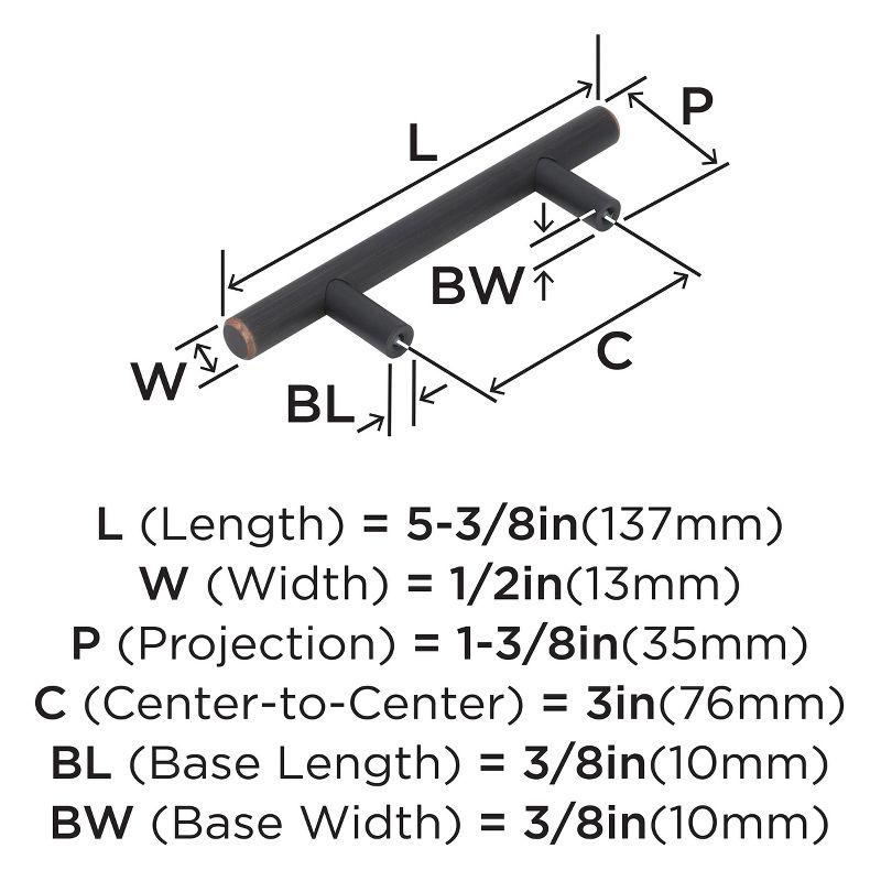 Cabinet 3" Center to Center Bar Pull Multipack