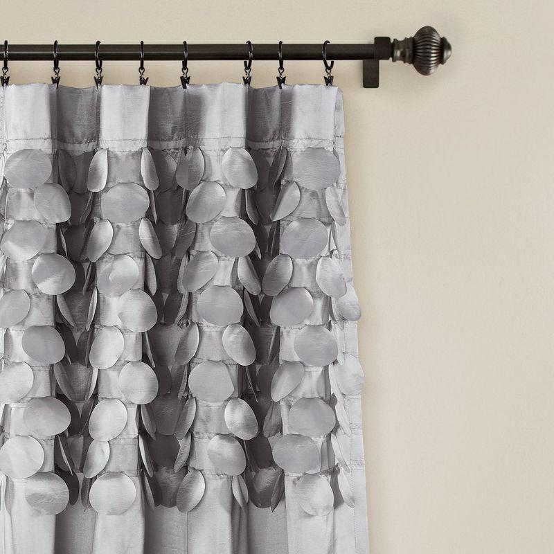 Lush Decor Polyester Semi Sheer Curtain Pair (Set of 2)