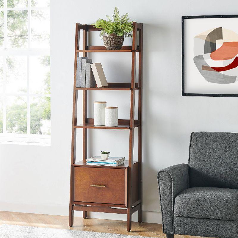 Stiles Narrow Etagere Bookcase