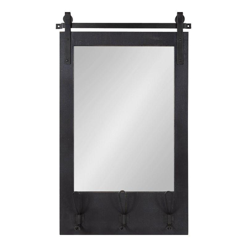 18" x 28" Cates Functional Wall Mirror - Kate & Laurel All Things Decor