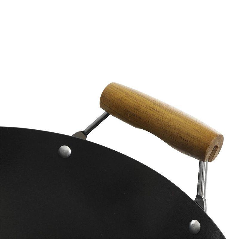 Gibson 14 in. Non-Stick Carbon Steel Wok