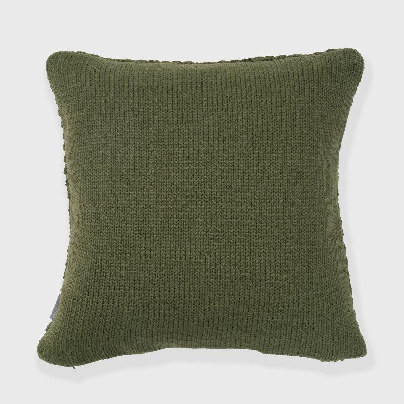 EverGrace Ratree Chunky Reversible Throw Pillow
