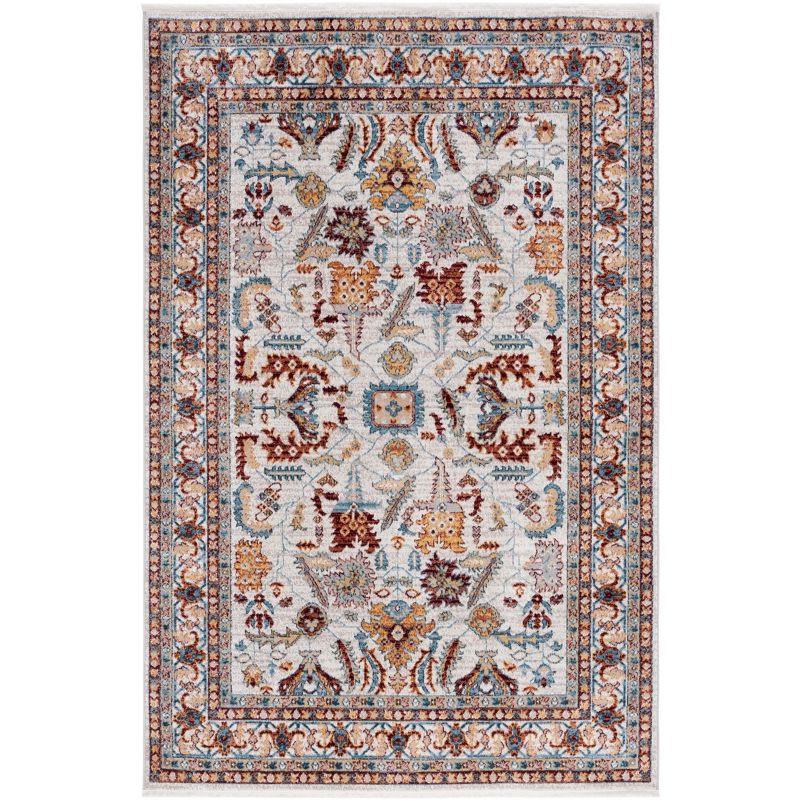 Bayside BAY112 Power Loomed Area Rug - Beige/Blue - 8'x10' - Safavieh.